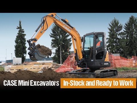 CASE Mini Excavators: Power, Precision, and Performance Redefined for Your Projects!