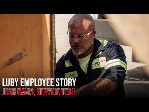 A ride along with Luby Equipment Service Technician, Josh Davis