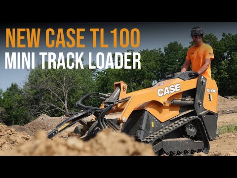 Introducing The CASE TL100: Redefining Mini Track Loaders for Premium Performance