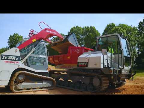 New Takeuchi TCR50-2 Crawler Dumper Product Launch