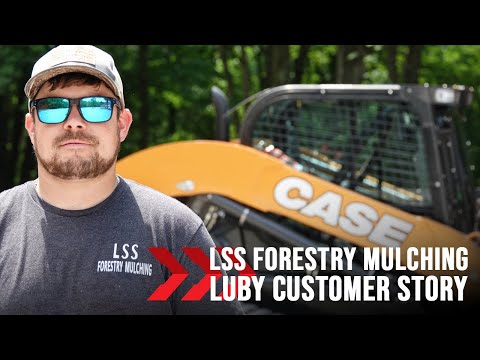 LSS Forestry Mulching | Brad Leonard's Testimonial on CASE TV450B with Fecon Mulcher