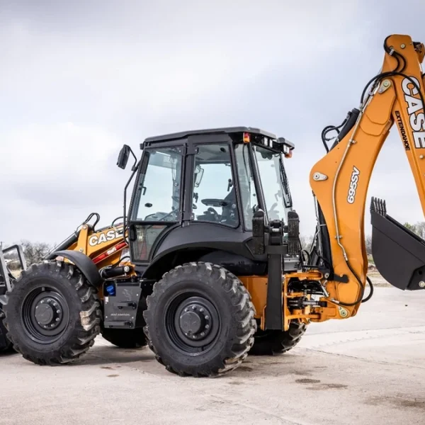 CASE 695SV Center Pivot Construction King Backhoe Loader