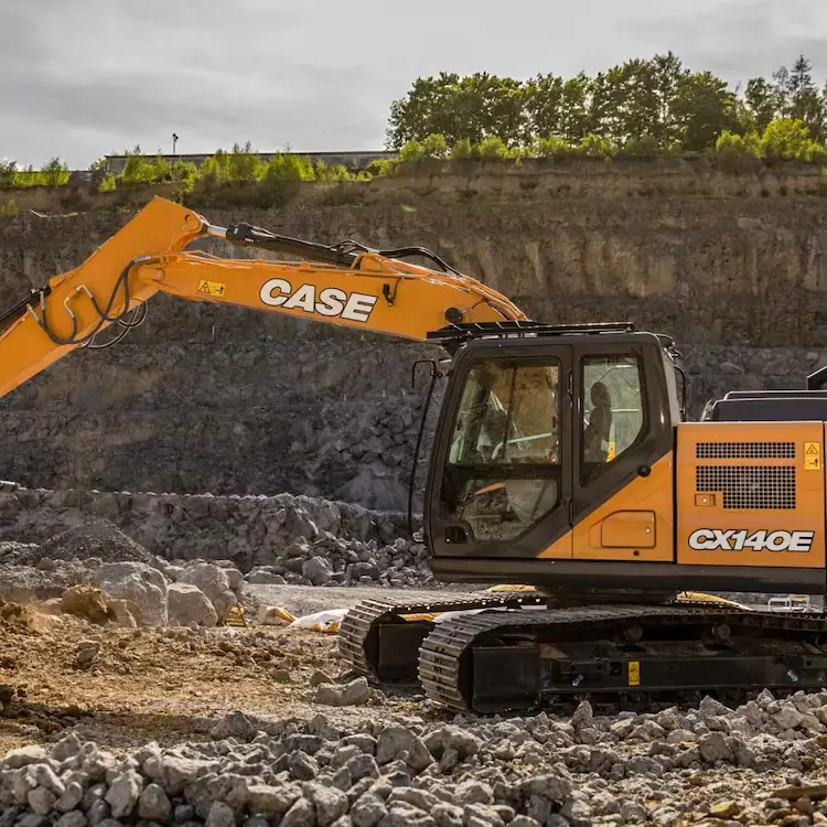 CASE CX140E Full-Size Excavator