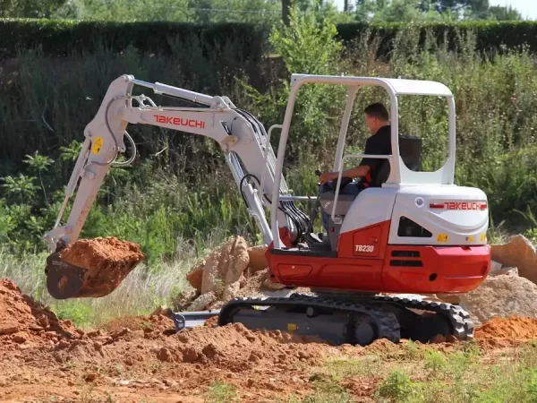 Takeuchi TB230 Compact Excavator For Sale