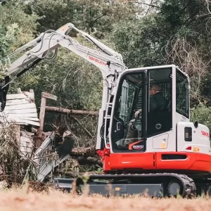 Takeuchi TB257FR Compact Excavator For SaLe
