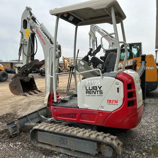 Takeuchi TB216 Compact Excavator Rental