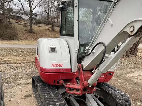 2020 Takeuchi TB240CR Compact Excavator For Sale