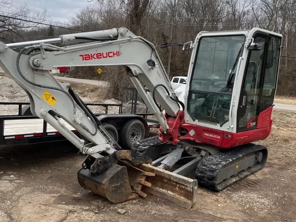 2020 Takeuchi TB240CR Compact Excavator For Sale