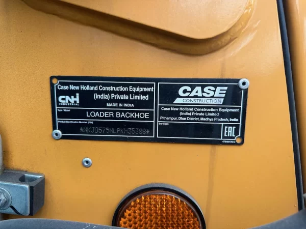 CASE 575N EP Utility Plus Backhoe Loader Extendahoe - LPKH35388