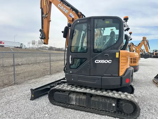 CASE CX60C Mini (Compact) Excavator - 15E002626