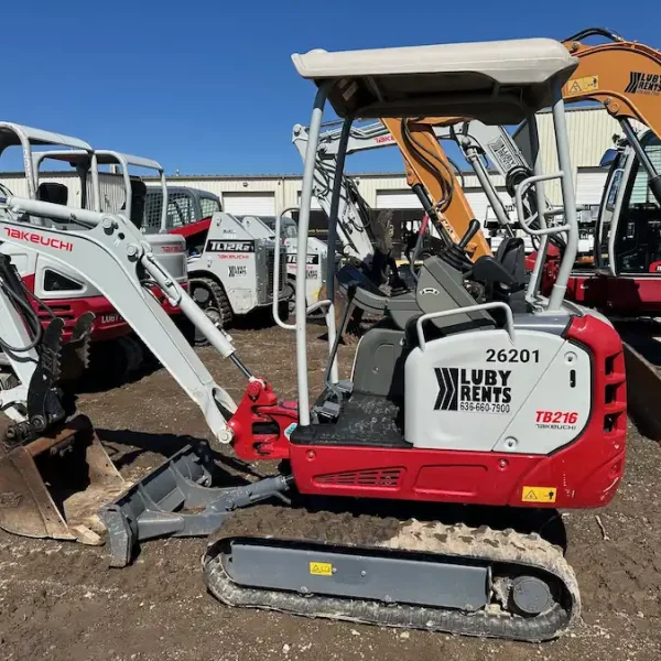 Takeuchi TB216 Compact Excavator for rent 216102763