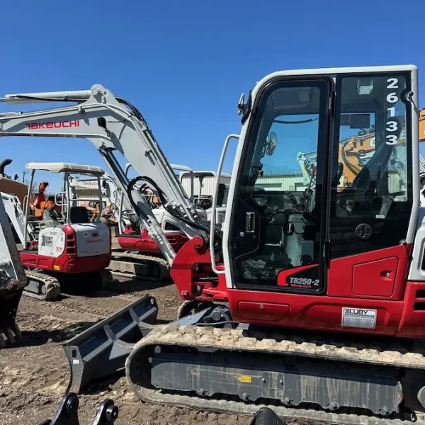 Takeuchi TB250-2 Compact Excavator for rent - 125103465