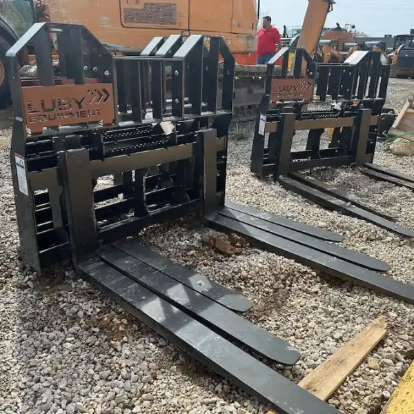 48" Virnig Wide Rail Pallet Forks - WPF4862