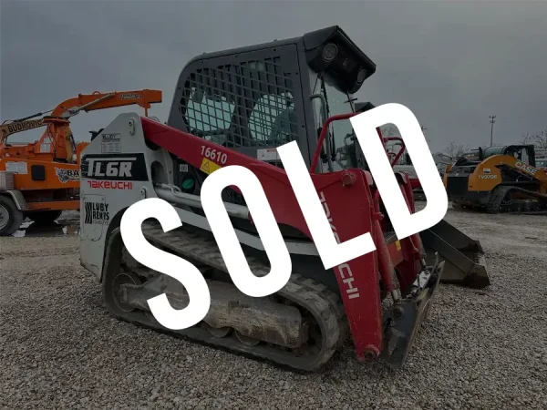 2020 Takeuchi TL6 Compact Track Loader Sold