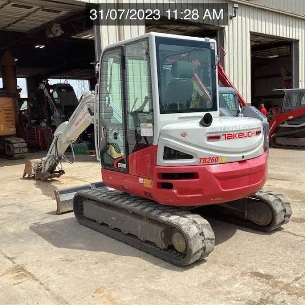 2021 Takeuchi TB260 Compact Excavator - 126103774