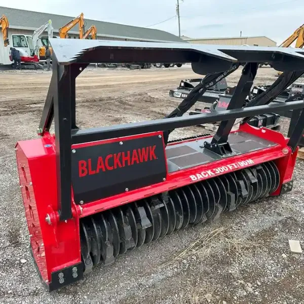 76 Fecon Bullhog Blackhawk Skid Steer Mulching Attachment - 10504