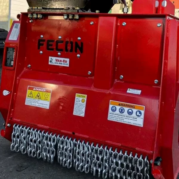 Fecon Bullhog Excavator Mulching Head 8-15 Ton Attachment