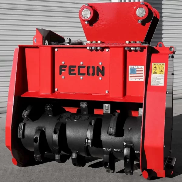 Fecon Bullhog Excavator Mulching Head 8-15 Ton Attachment