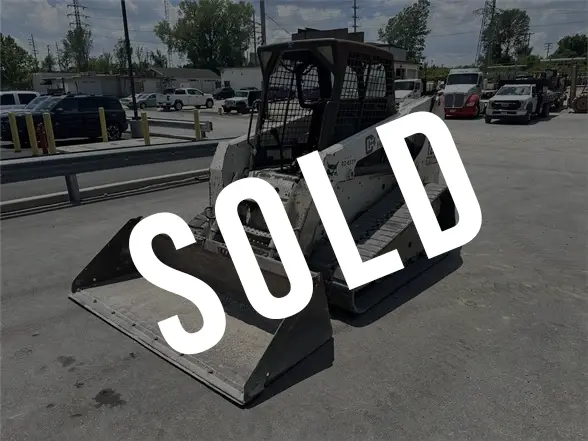 2010 bobcat t250 track loader sold