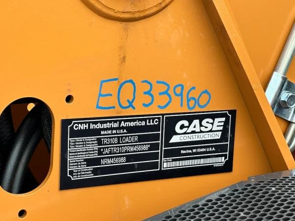 2024 CASE TR310B Compact Track Loader - EQ0033960