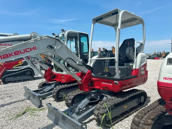 2024 Takeuchi TB230R Compact Excavator - EQ0030798