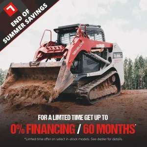 Takeuchi Track Loader - 0% Financing