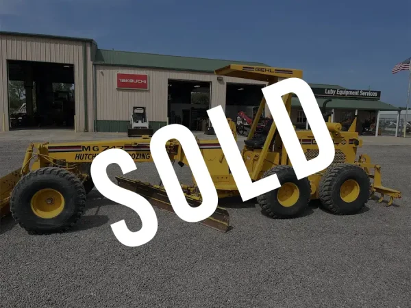 1992 Gehl MG747 Motor Grader sold