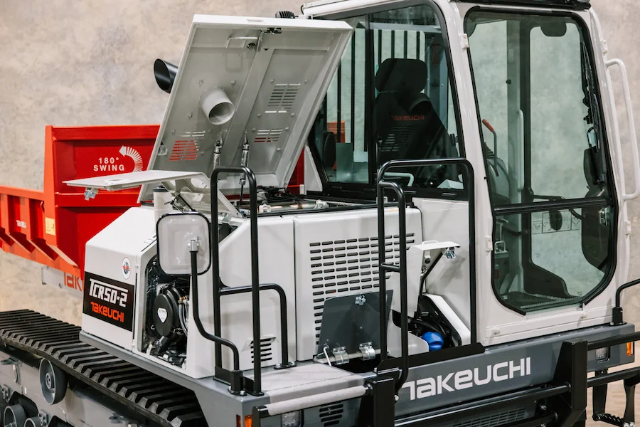 Takeuchi TCR50-2 Crawler Dumper Maintenance